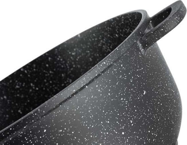 Edenberg Stonetec Line - Wokpan Keramisch - Ø 32 cm - 5.5l - 3-laags