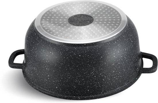 Edenberg Stonetec Line - Kookpan|Braadpan met Deksel - Ø 20 cm -