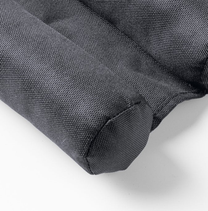 Dutch Decor tochtstopper 80x16x5cm - TITO - dubbele tochtrol antraciet