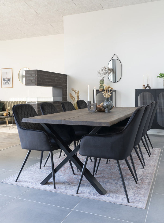 Artichok Sarah Ovale Wandspiegel Zwart - 35 x 60 cm