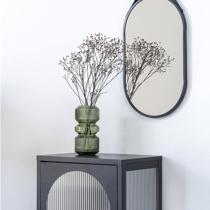 Artichok Sarah Ovale Wandspiegel Zwart - 35 x 60 cm