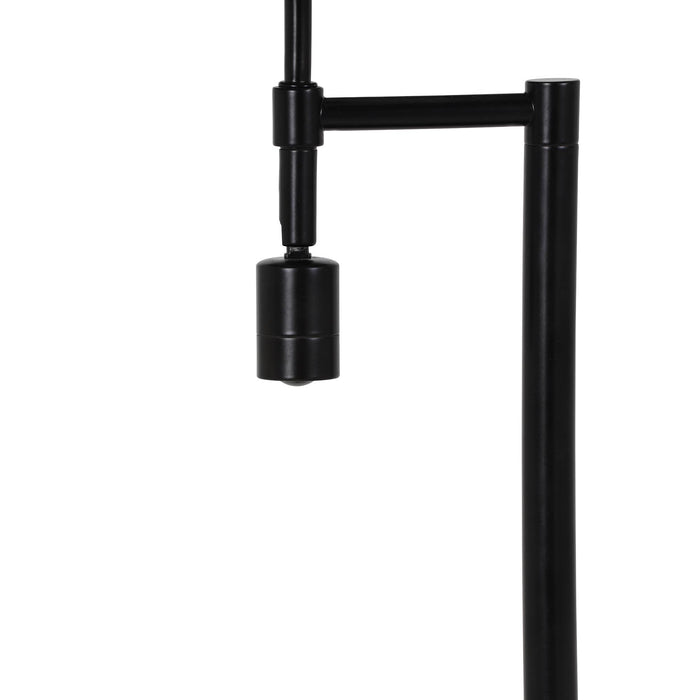 Light & Living Vloerlamp Montana - Zwart - Ø25cm