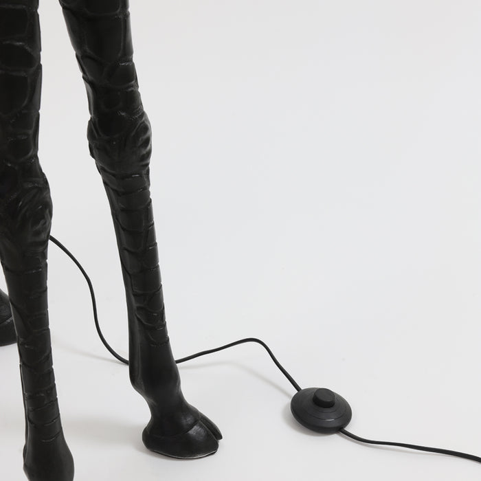 Light & Living Giraffe Vloerlamp 45x184 cm zwart