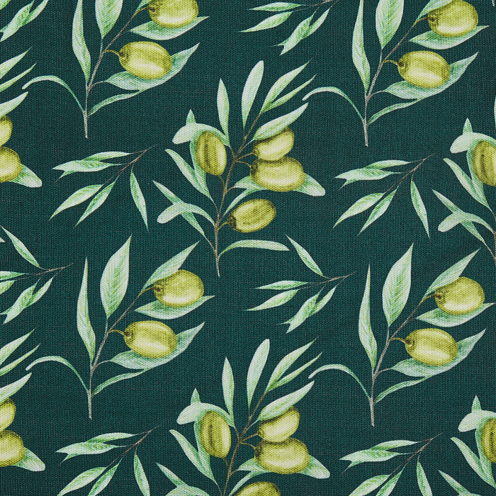 Beliani - CINE - Ligstoel doek set van 2 - Donkergroen - Polyester