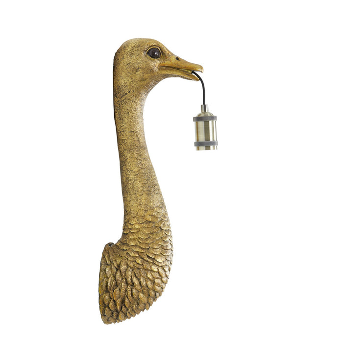 Light&living Wandlamp 18x15,5x57,5 cm OSTRICH antiek brons