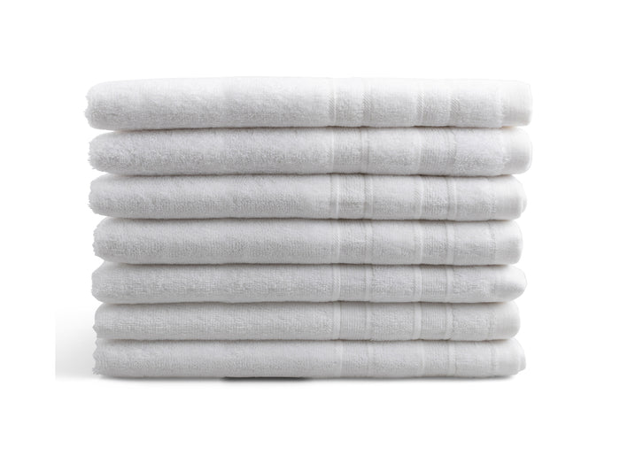 Gastendoekjes Luxor Hotel Deluxe - 6 stuks - 30x50 - wit