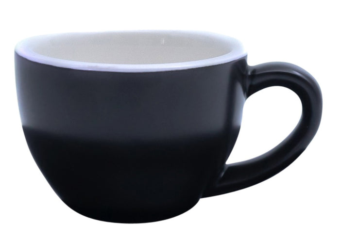 Barista Innovations Nero - Espressokopje - Set van 6 -75ml - Matt Bla