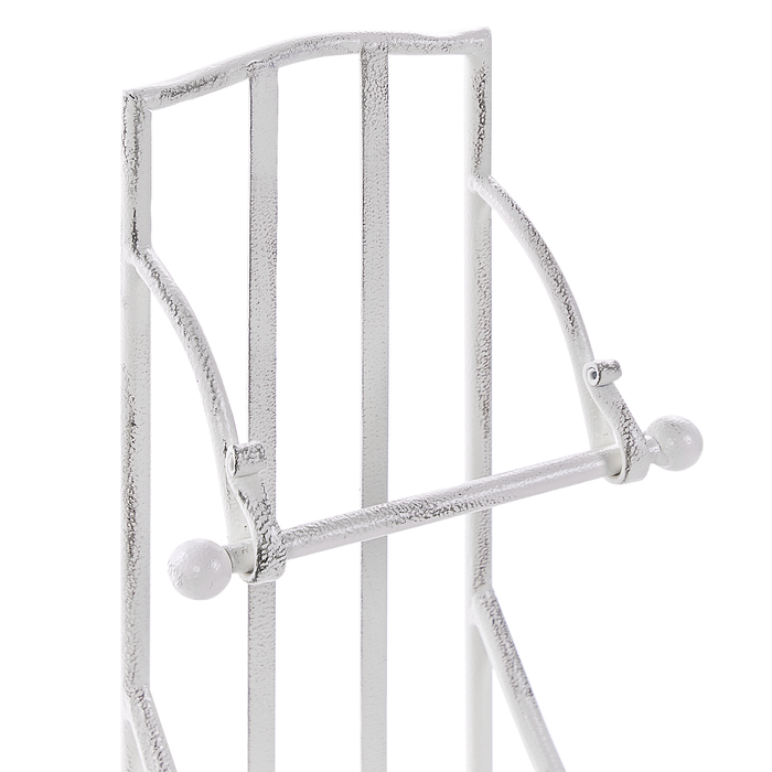Beliani - BRISA - Toiletpapierhouder - Wit - IJzer