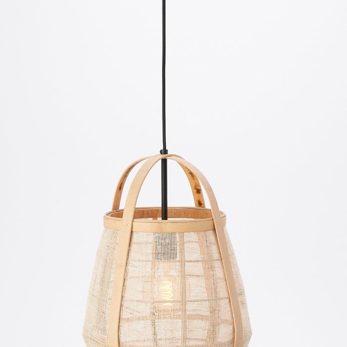 Light & Living Light&living Hanglamp Ø32x44 cm JACINTO rotan naturel
