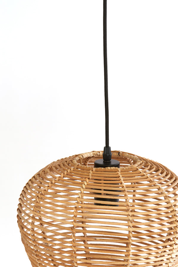 Light & Living - Lampenkap LATVIA - Ø29x25cm - Bruin