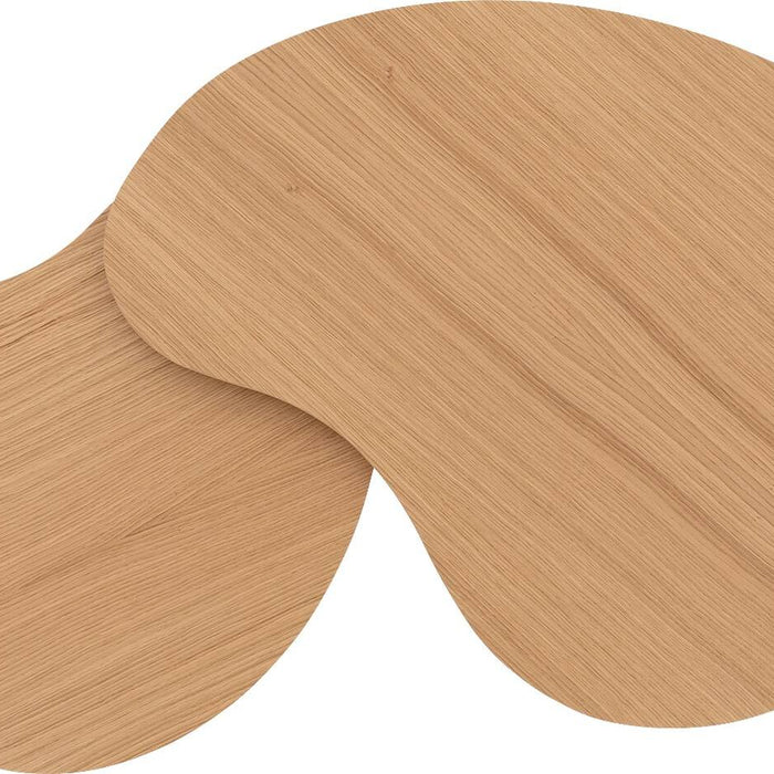 Goossens Salontafel Zyan in Eiken fineer blank