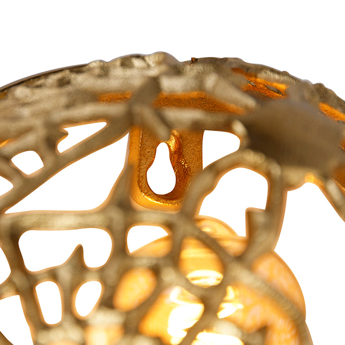 QAZQA Art deco wandlamp goud - Maro