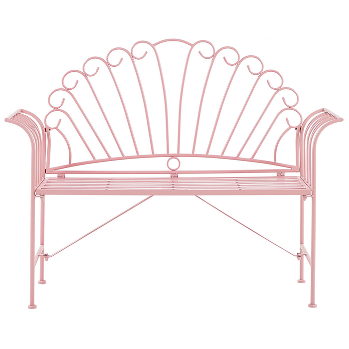 Beliani - CAVINIA - Bistroset voor 2 - Roze - Metaal