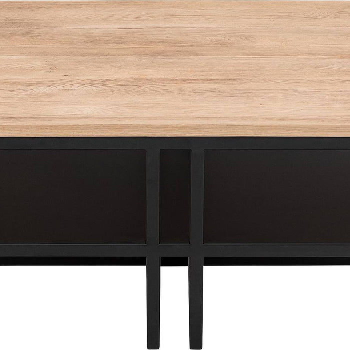 Goossens Salontafel Mamilo in Eiken onbewerkt