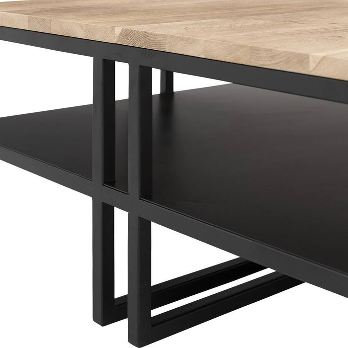 Goossens Salontafel Mamilo in Eiken onbewerkt