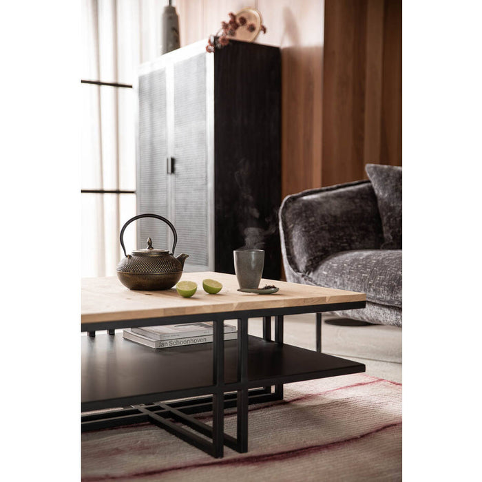 Goossens Salontafel Mamilo in Eiken onbewerkt