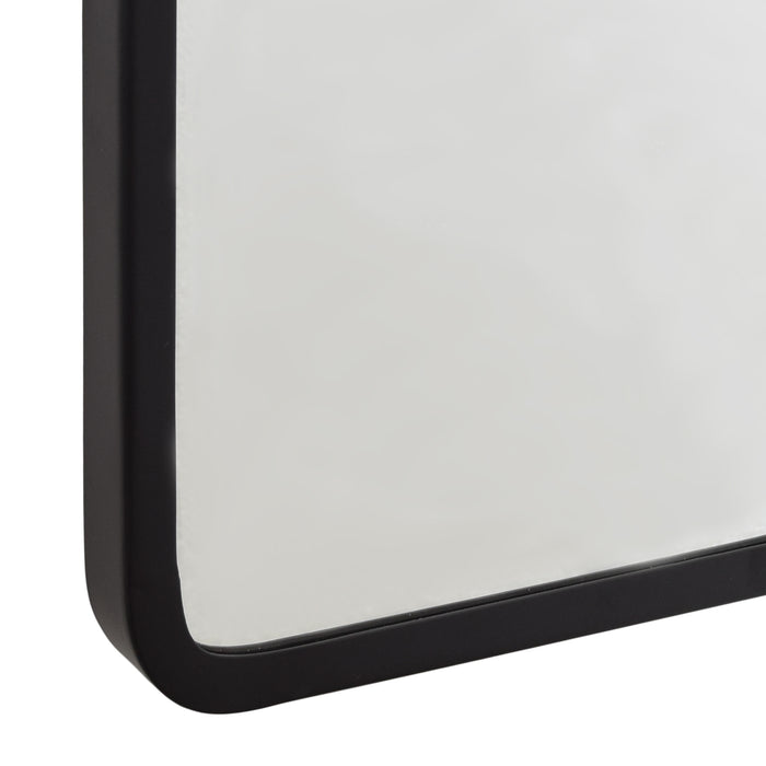 LOFT42 Mirror Wandspiegel - Zwart - Metaal - 46x31