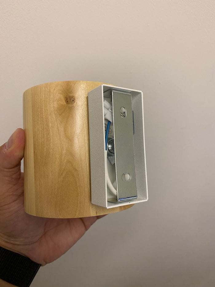 Sollux Wandlamp Orbis hout