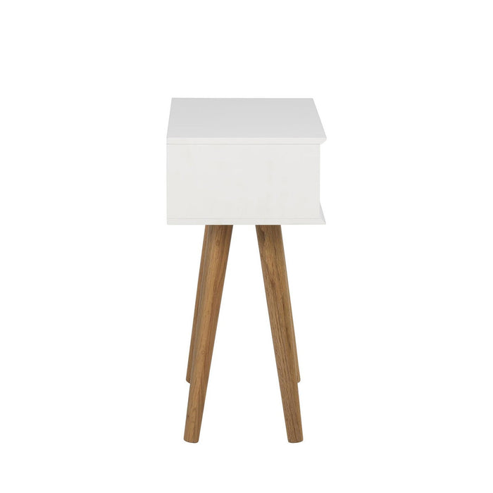 Lisomme Fabienne Houten Nachtkaste met Lade - Wit