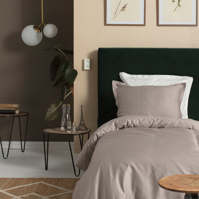 Cinderella Sundays Dekbedovertrek Satijn 140 x 200/220 cm - Taupe