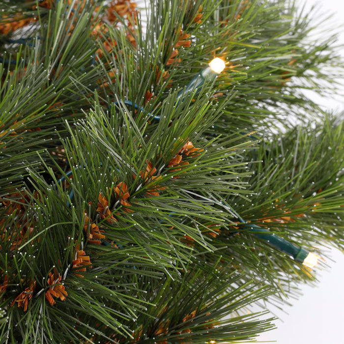 Triumph Tree Forest Frosted Guirlande met LED - L270 cm - Groen