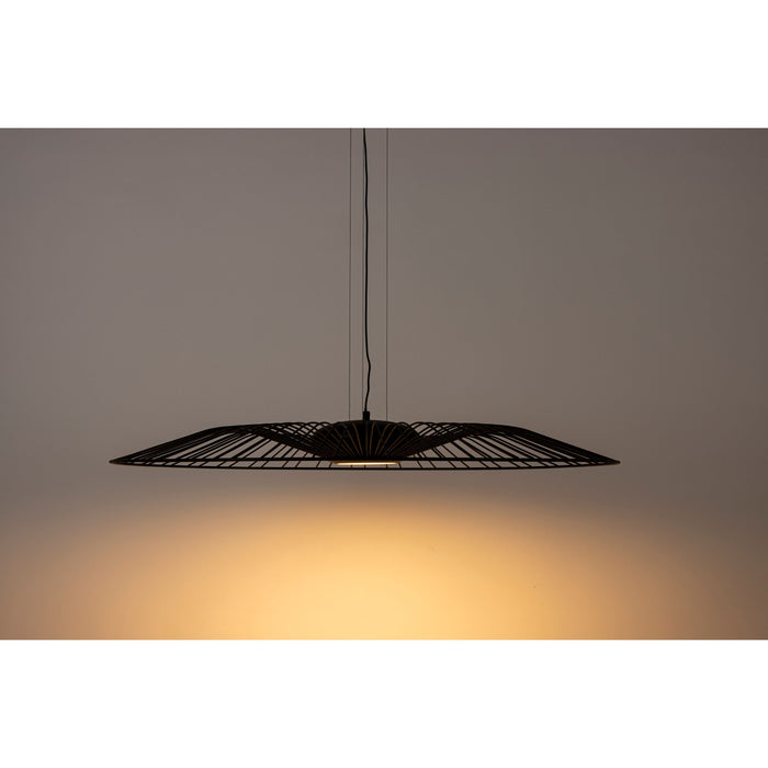 Zuiver Spider Hanglamp Rond 90 cm Zwart