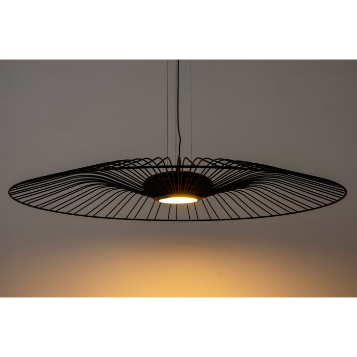 Zuiver Spider Hanglamp Rond 90 cm Zwart