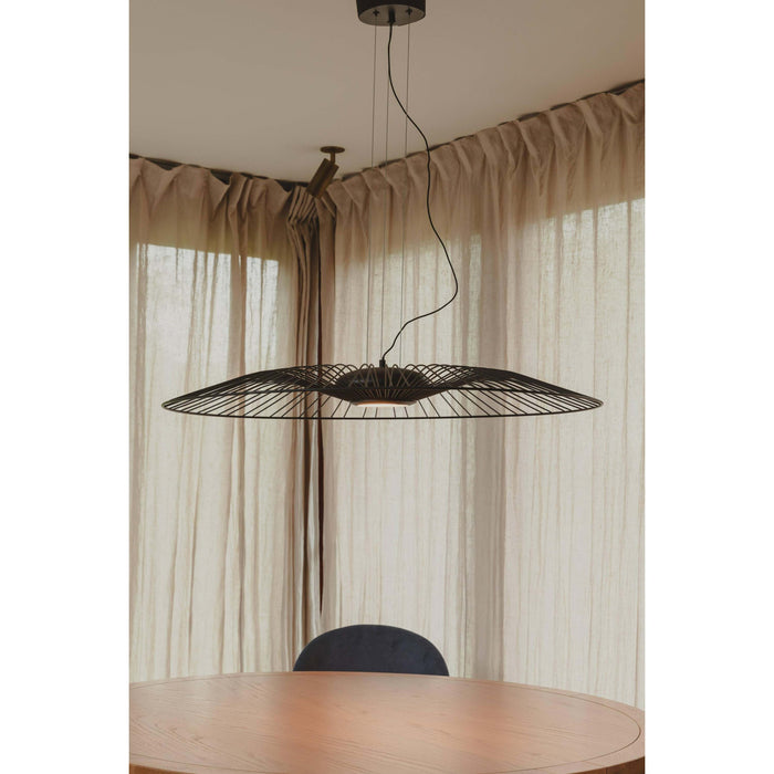 Zuiver Spider Hanglamp Rond 90 cm Zwart