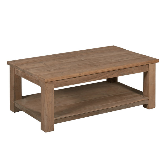 Tower Living | Genua Salontafel | Teakhout | Bruin | 75 x 135 x 45 (h)