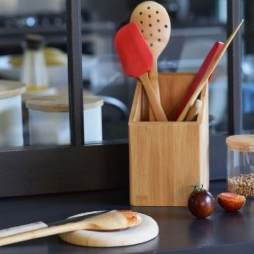 Pebbly - Organiser, Bamboe, 11 x 11 cm - Pebbly