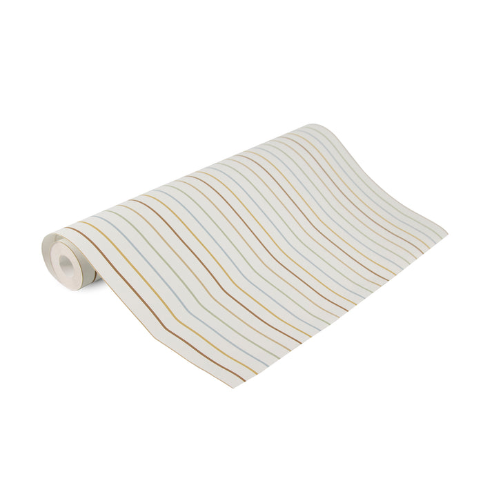 Little Dutch Vintage Sunny Stripes Behang Kinderkamer - Strepen -