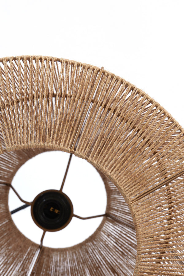 Light & Living Light&living Hanglamp Ø50x50 cm MALVA jute naturel
