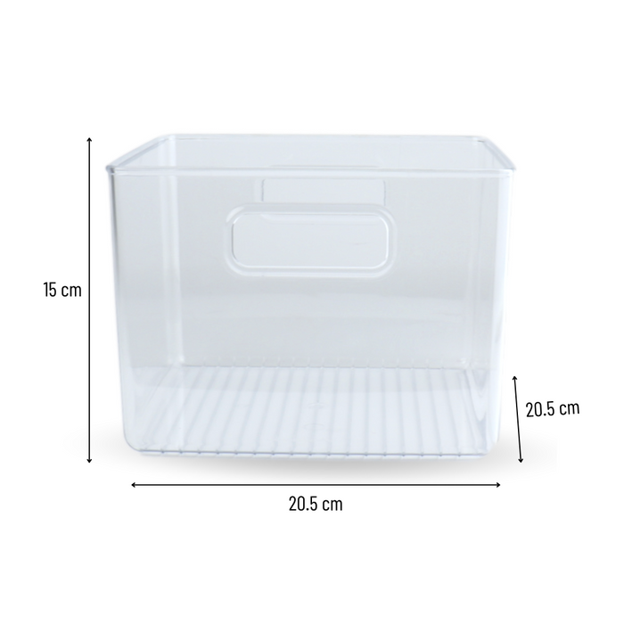 Orange85 Koelkast Organizer Transparant 20,5x20,5x15 cm Koelkast Ba...