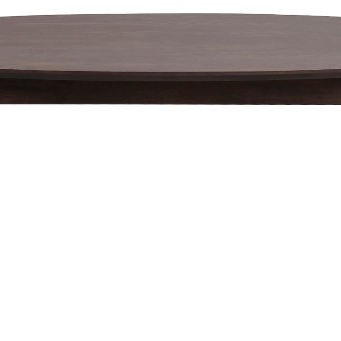 Rowico Yumi Ovale Salontafel - L130 X B65 X H48 Cm - Donkerbruin