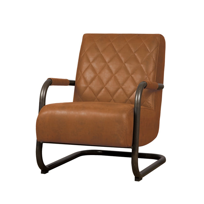 Tower Living | Civo Fauteuil | Stof | Cognac | 65 x 86 x 83 (h) cm