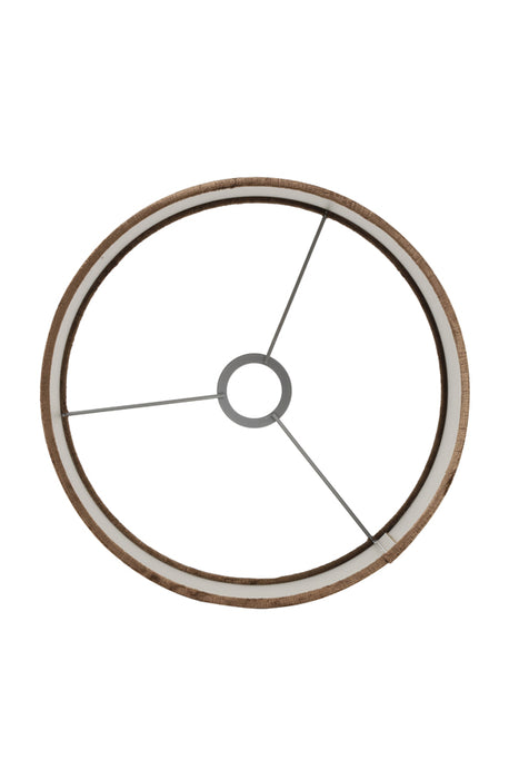 Light & Living Light&living Kap cilinder 25-25-18 cm GEMSTONE bruin