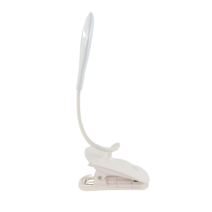 Orange85 Leeslampje voor Boek Met Klem Klemlamp Verstelbaar LED Wit...