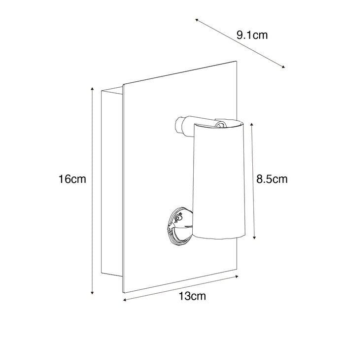 QAZQA Buiten wandlamp zwart incl. LED IP54 bewegingssensor - Simon