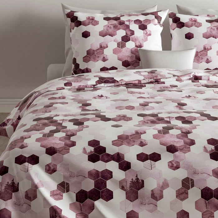 Zo Home Dekbedovertrek Katoen Neo - mauve