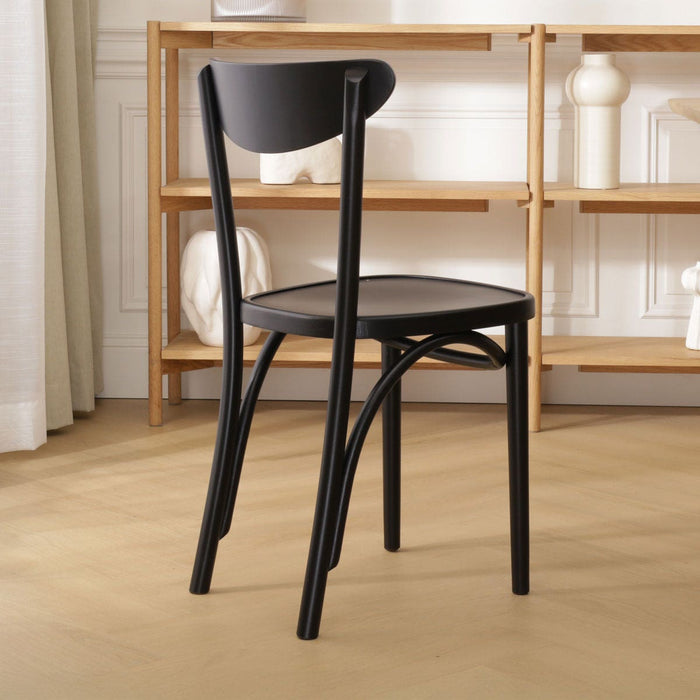Fameg Musa Houten Bistrostoel Zwart