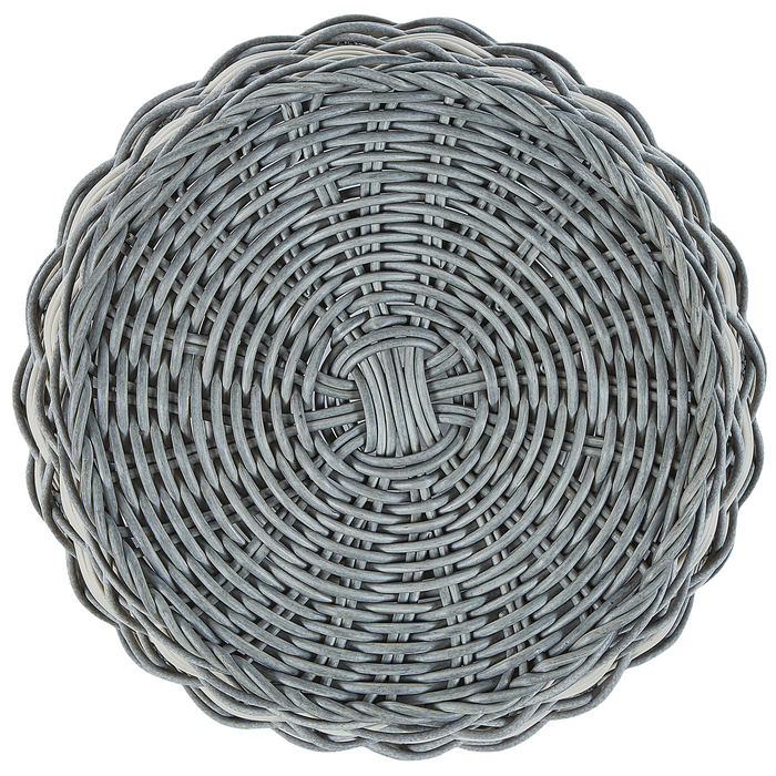 Beliani - GEFIRA - Plantenbak set van 3 - Gebroken wit - PE rotan