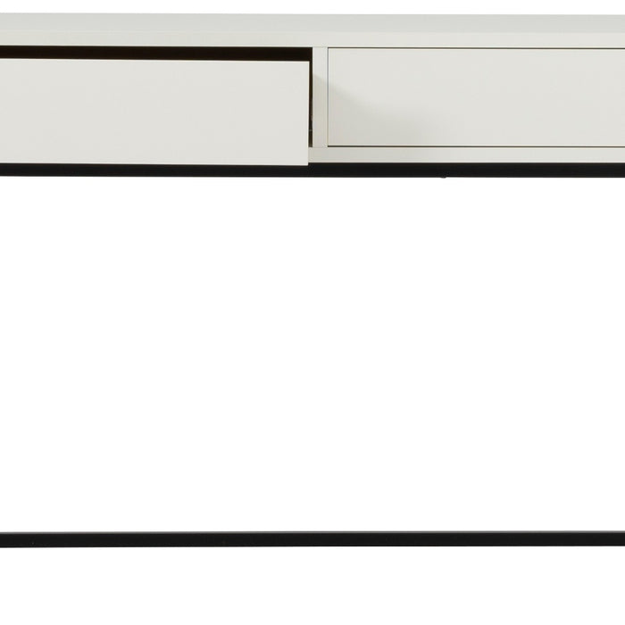 Tenzo Lipp Sidetable met Lades Wit