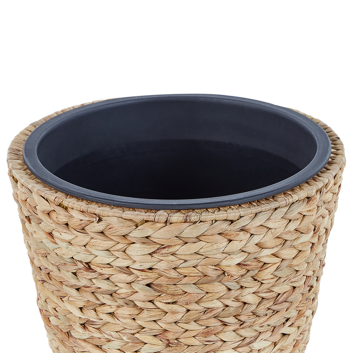 Beliani - PLAKA - Bloempot set van 3 - Natuurlijk - Waterhyacinth