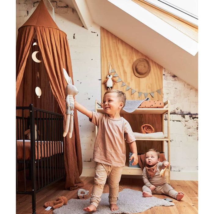 Jollein Klamboe Vintage 245 cm karamelkleurig