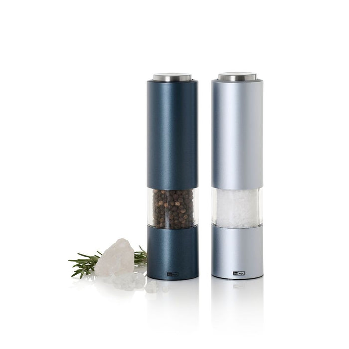 AdHoc - Elektrische peper- of zoutmolen eMill.3, 21.5 cm, Lichtblauw,