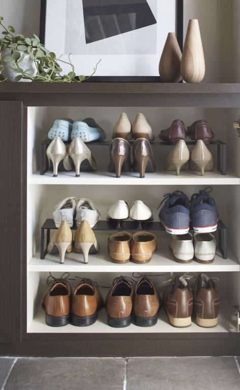 Yamazaki Schoenenrek Uitschuifbaar - Frame - Zwart