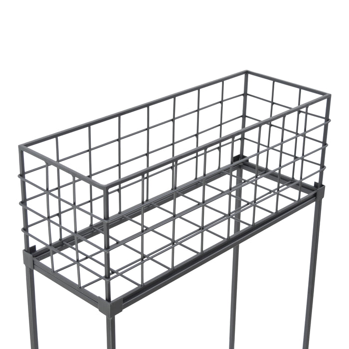 LOFT42 Atlanta Plantentafel - Zwart - Metaal