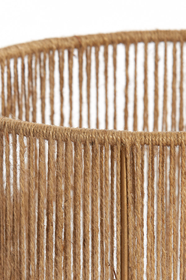 Light&living Kap cilinder 30-30-21 cm TOSSA jute naturel
