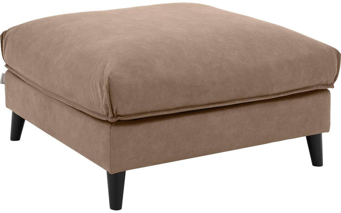 Goossens Hocker Jonas in microleer, lever