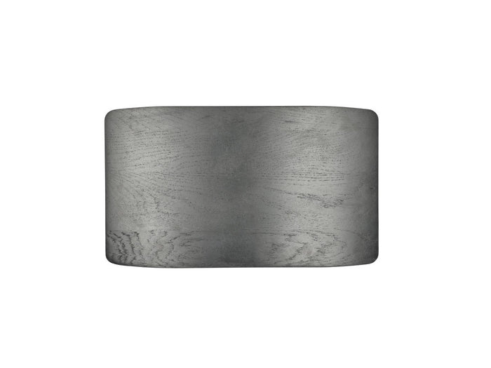 Villa Collection Bast Eikenhouten Krukje H 45 cm - Zwart